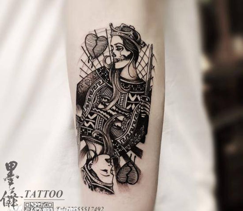 手臂tattoo纹身图片_手臂纹身图案