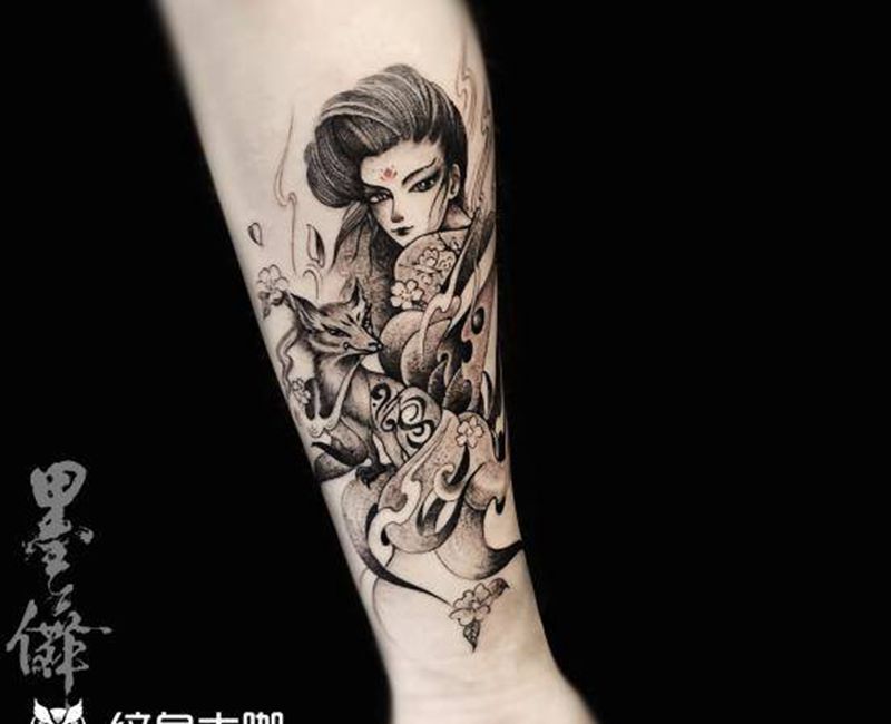 小臂tattoo纹身图片_手臂纹身图案