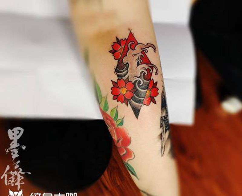 小臂tattoo纹身图片_手臂纹身图案