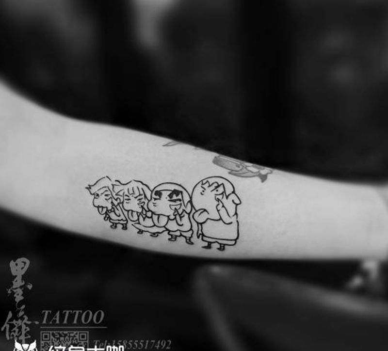 小臂tattoo纹身图片_手臂纹身图案