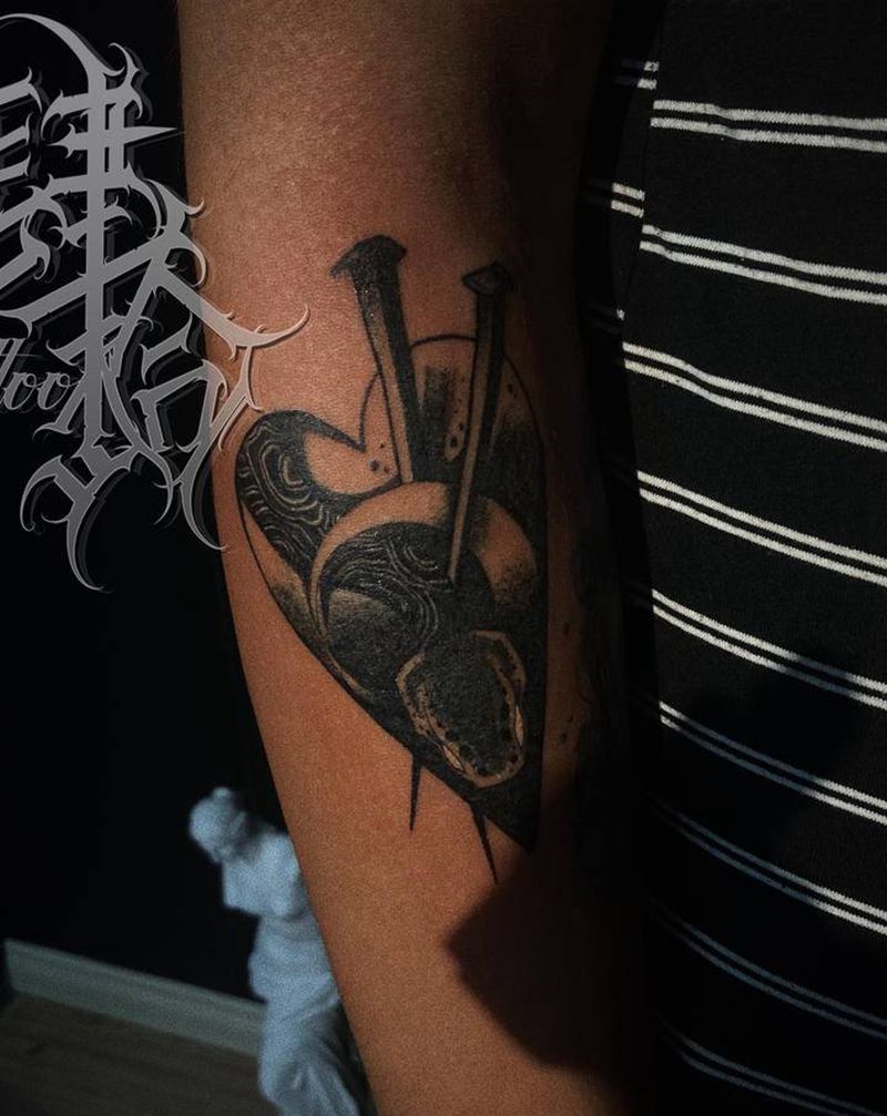 蛇纹身图片_手臂纹身图案