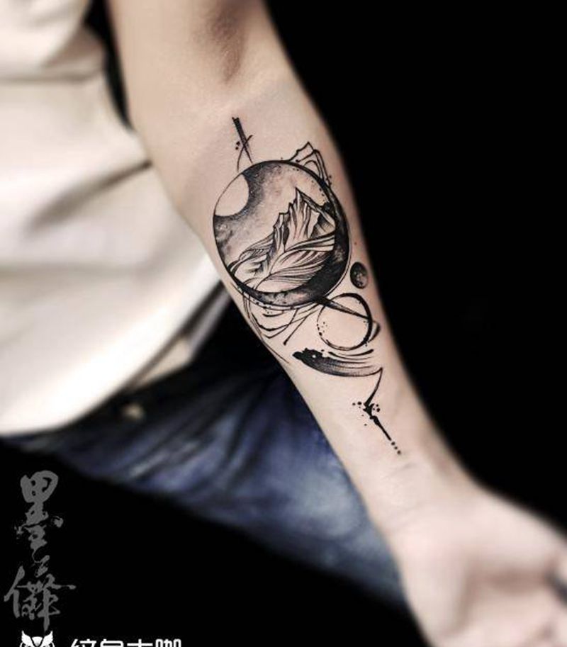 小手臂tattoo纹身图片_手臂纹身图案