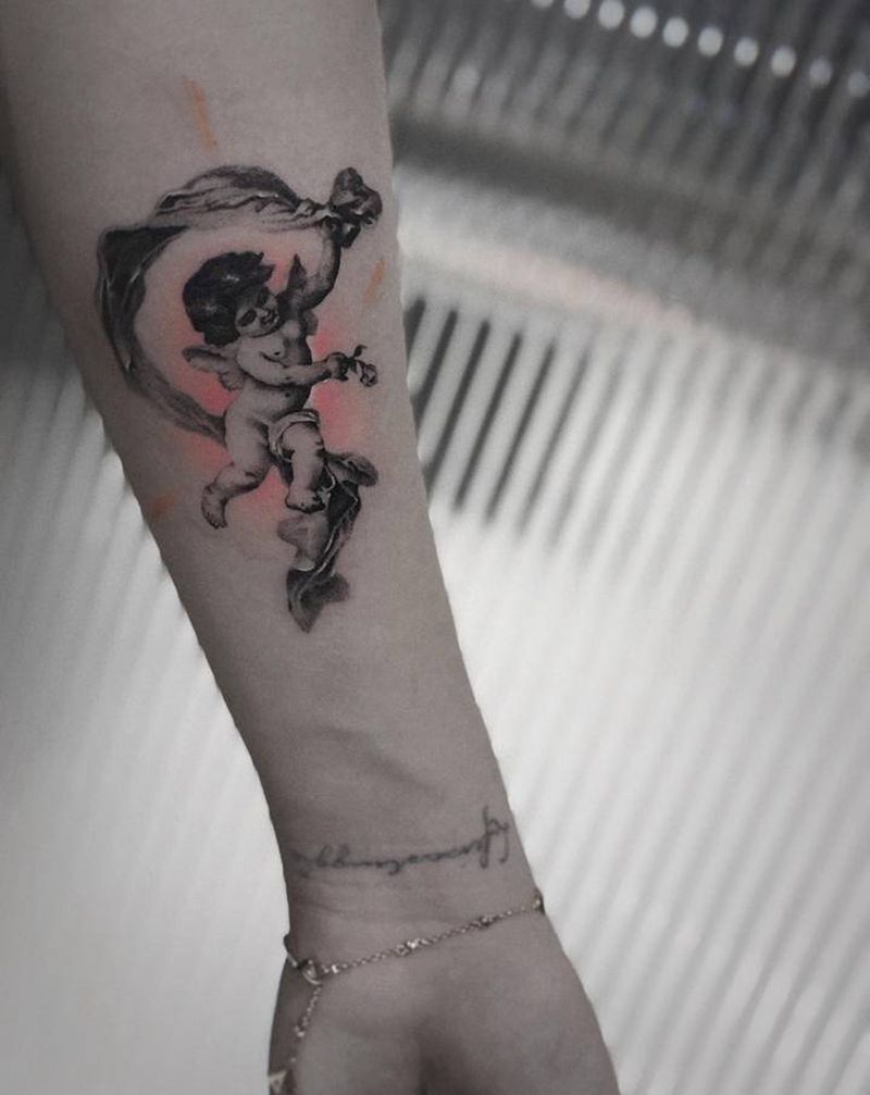 ★纹身图片_手臂欧美写实纹身图案