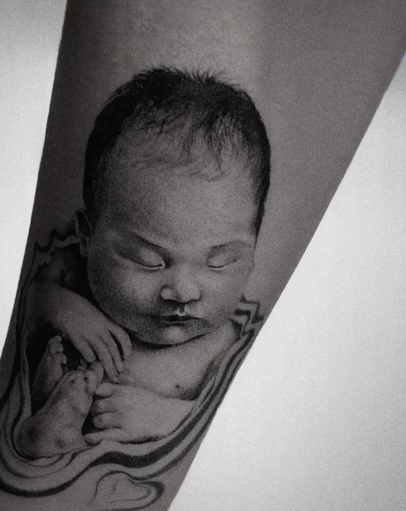 ★纹身图片_手臂欧美写实纹身图案