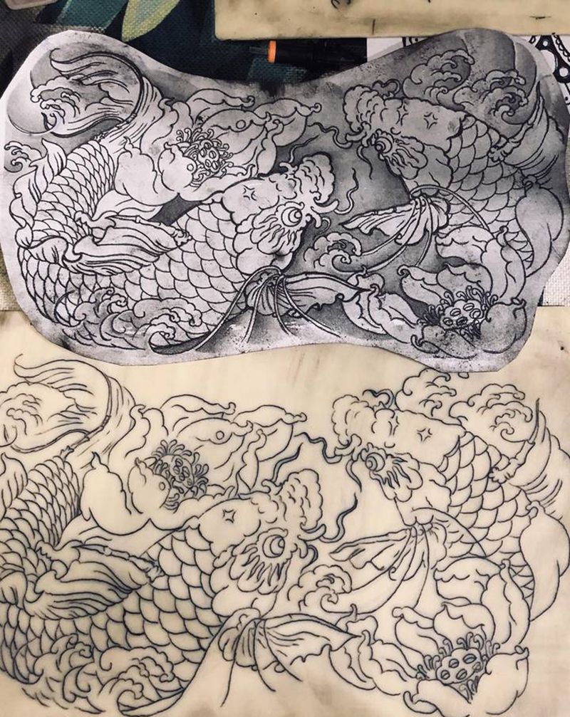 练习5纹身图片_练习纹身图案