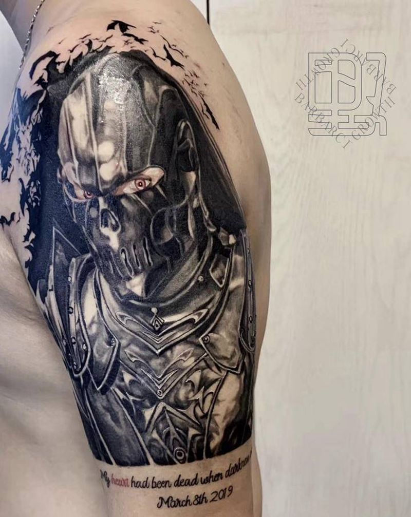 写实纹身纹身图片_手臂欧美写实纹身图案