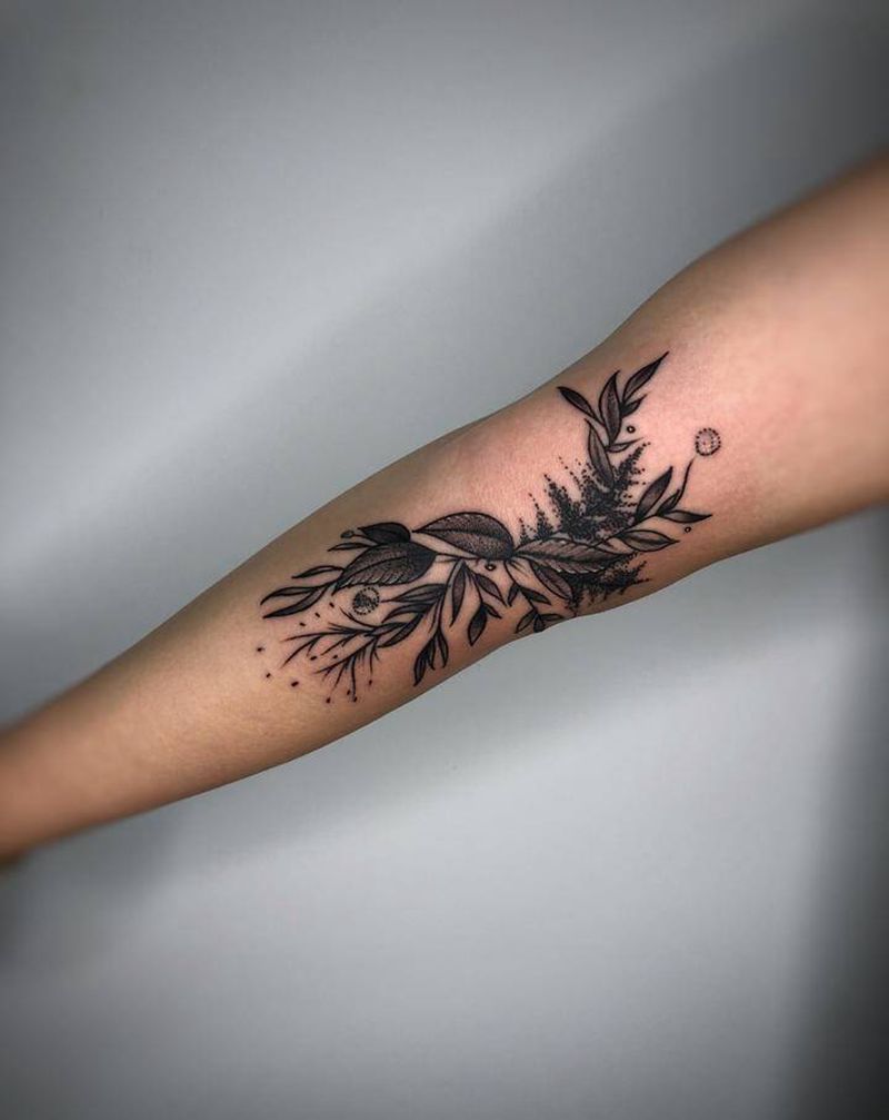 小清新纹身图片_手臂纹身图案