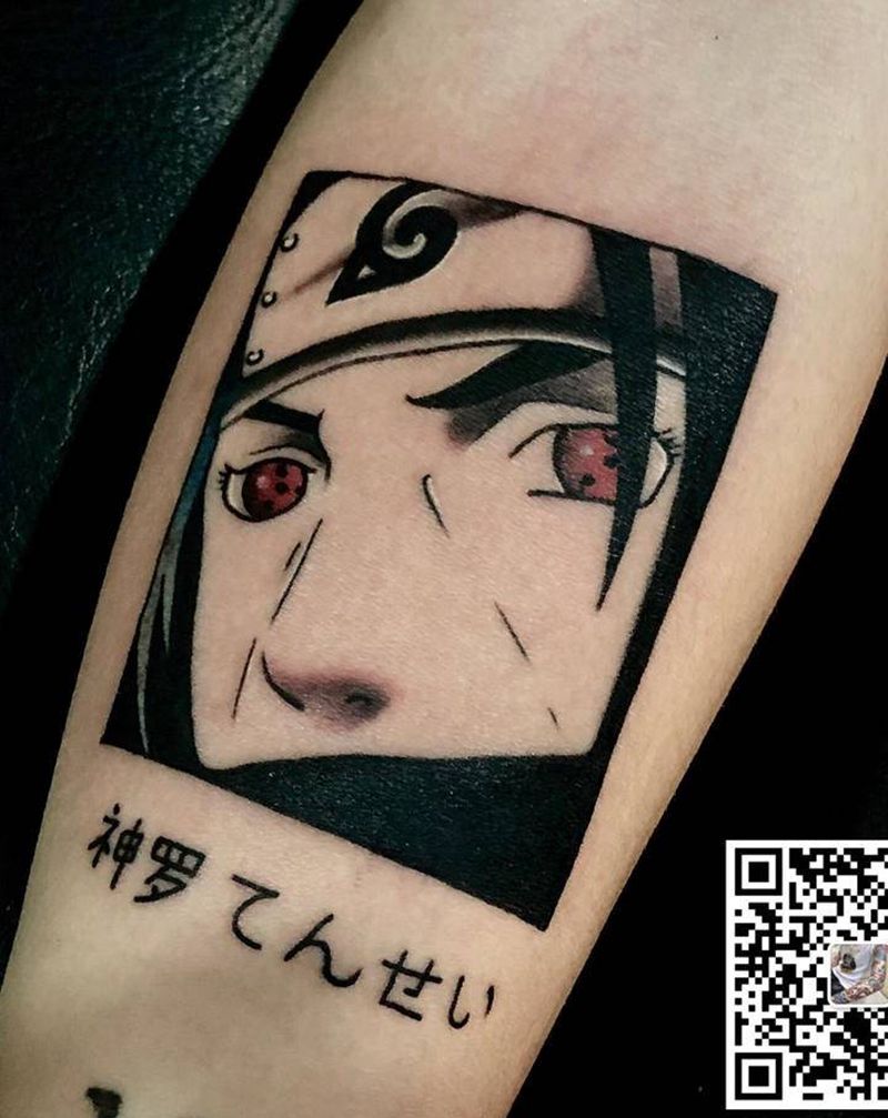 火影纹身图片_手臂纹身图案