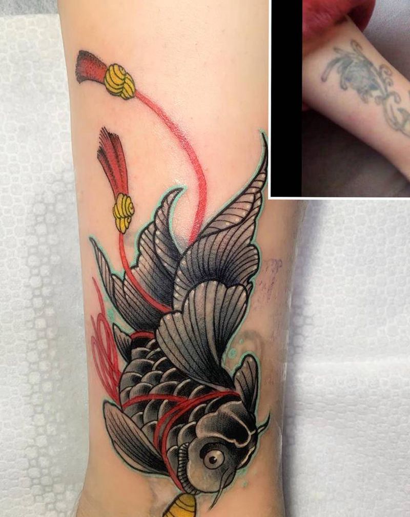 遮盖纹身图片_手部纹身图案