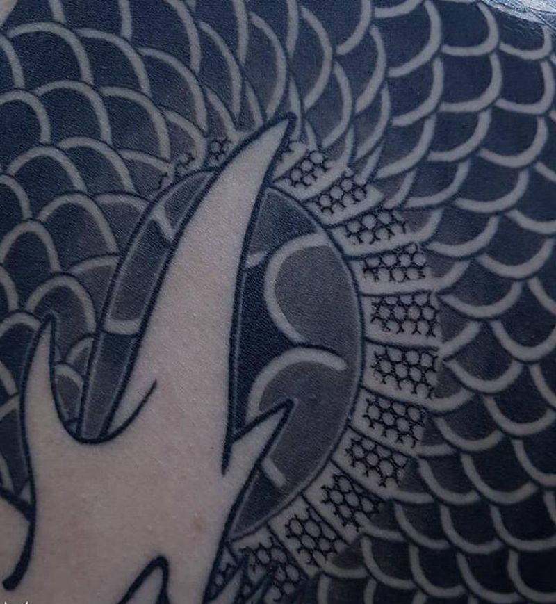 雾纹身图片_老传统纹身图案