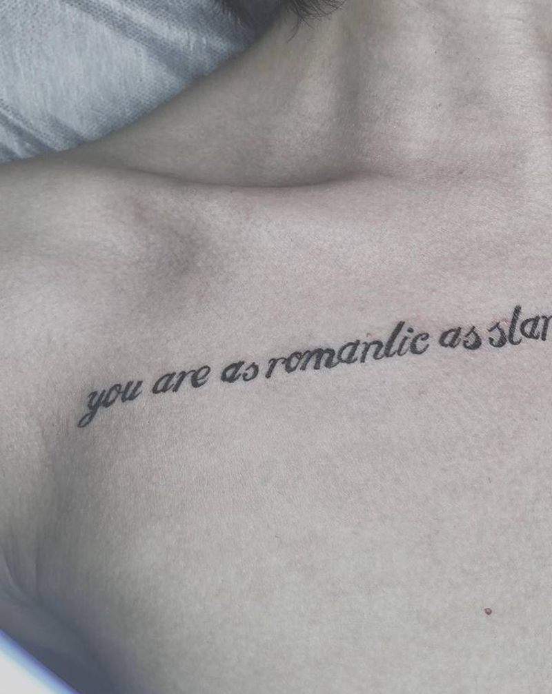 1纹身图片_胸部点刺纹身图案