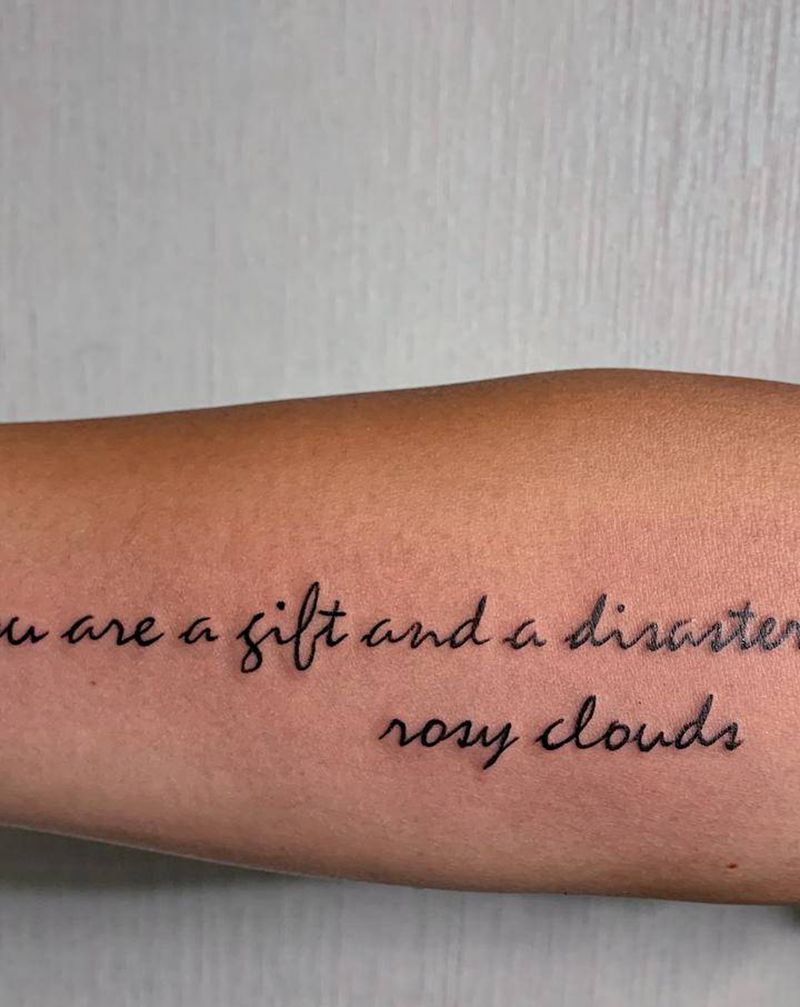 英文纹身图片_手臂纹身图案