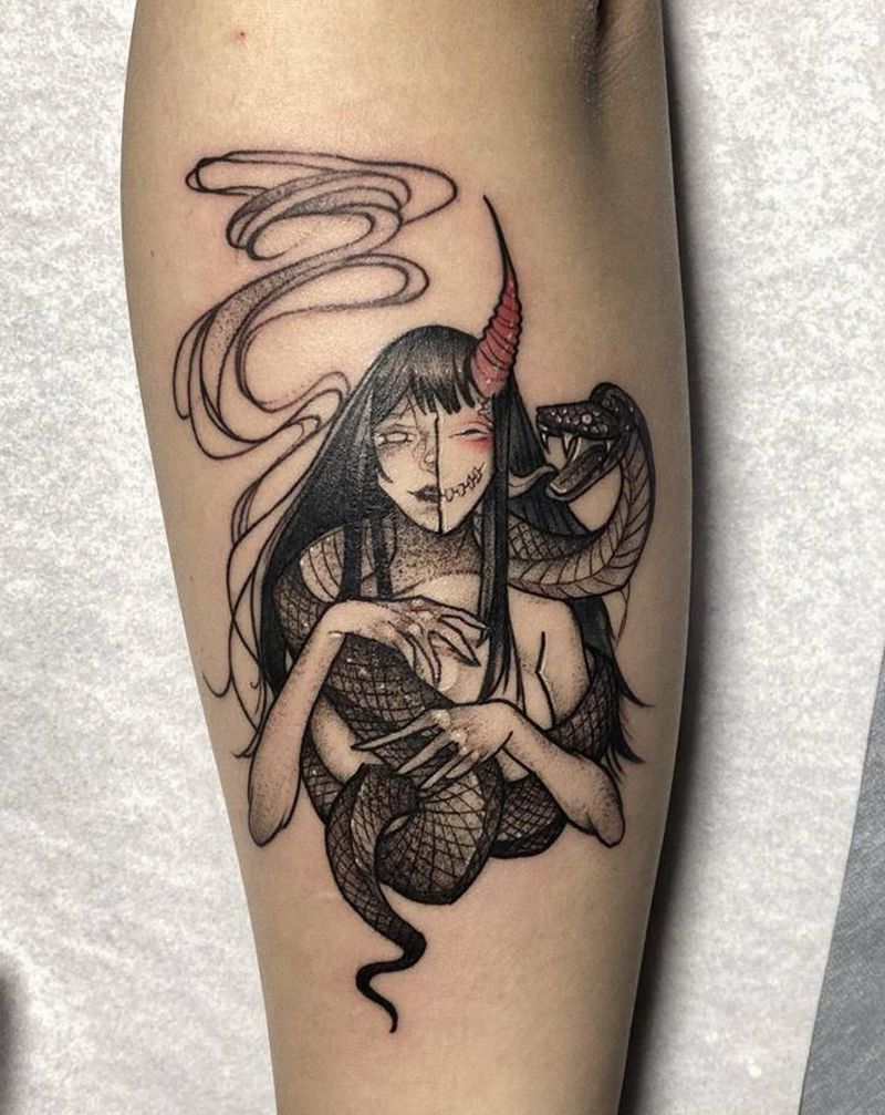 小清新纹身图片_小清新纹身图案