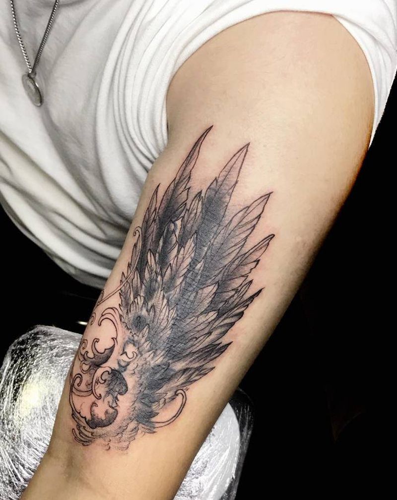 遮盖zhea纹身图片_手臂纹身图案