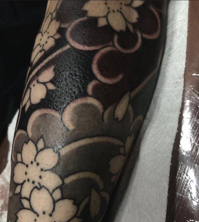 两小时传统纹身图片_手臂手部老传统纹身图案