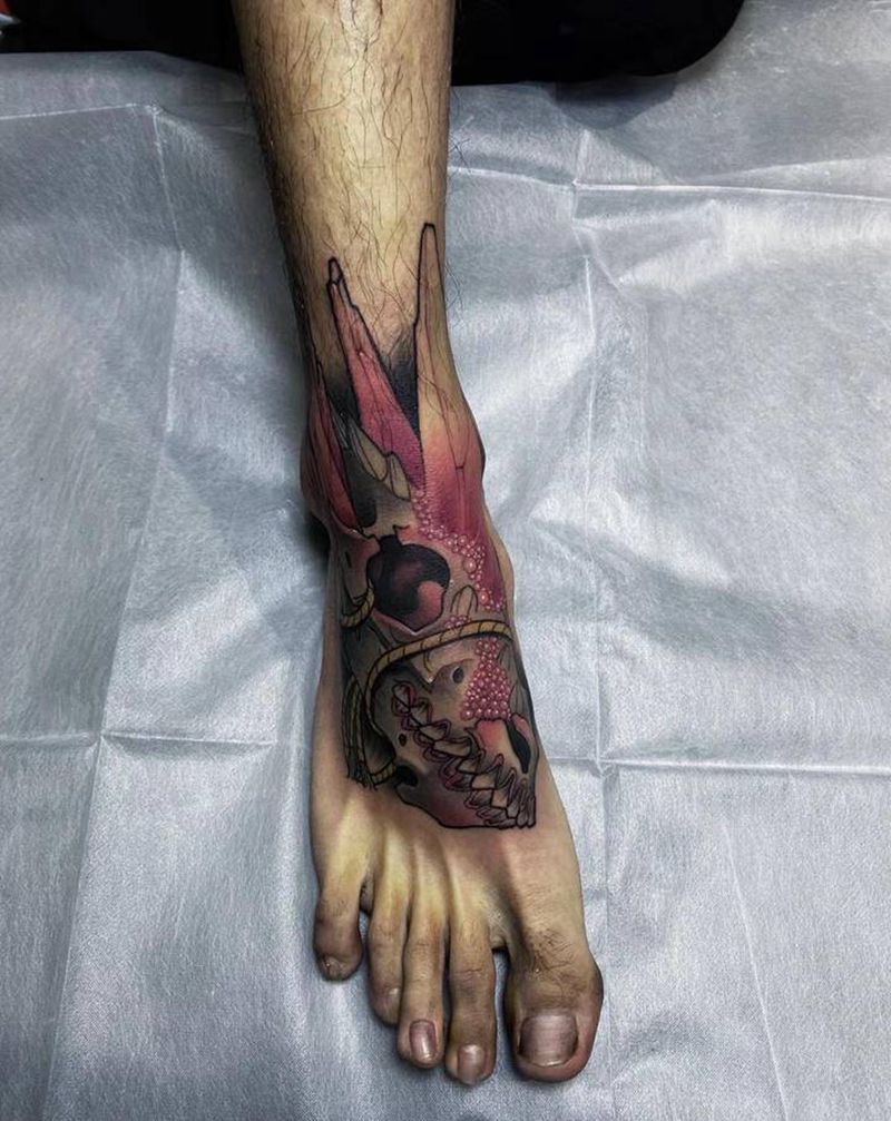 Ns兔子纹身图片_New School纹身图案