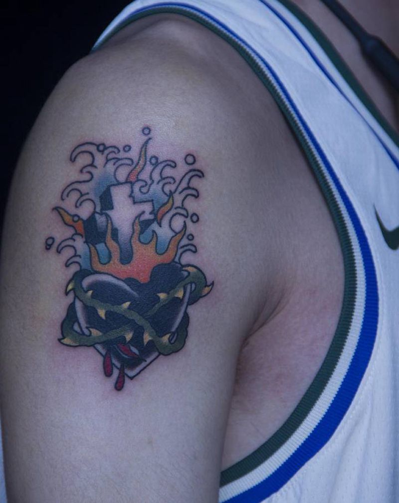 oldschool纹身图片_手臂Old School纹身图案