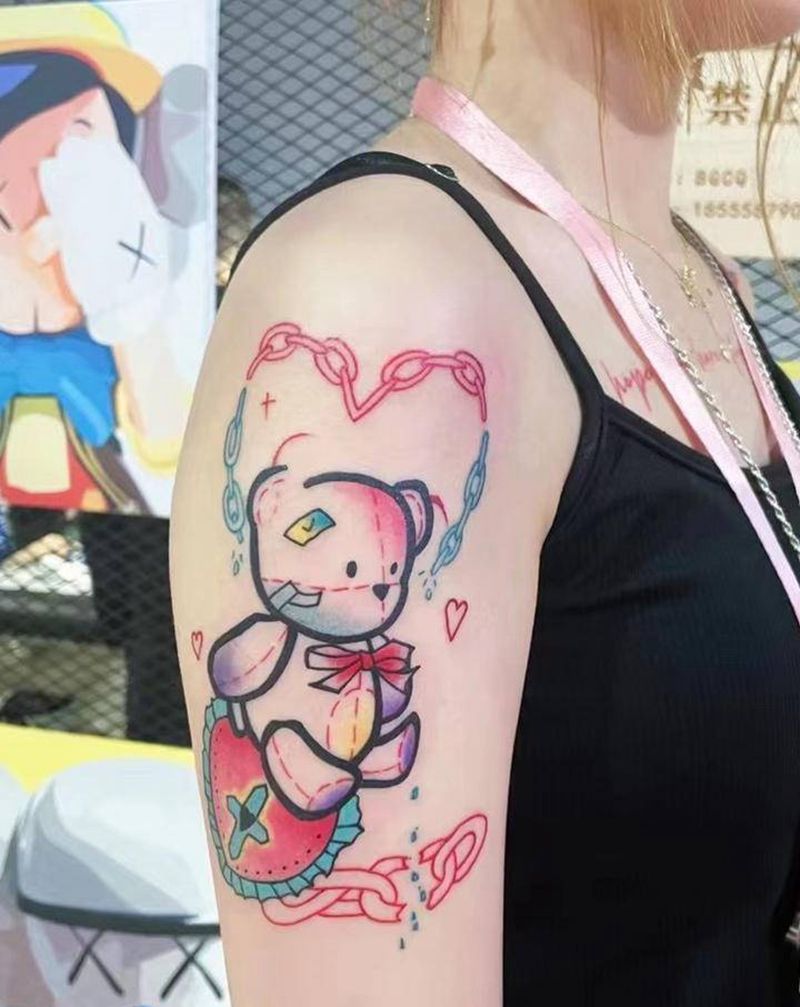 水彩纹身图片_水彩纹身图案