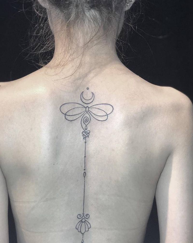 背部纹身纹身图片_背部纹身图案