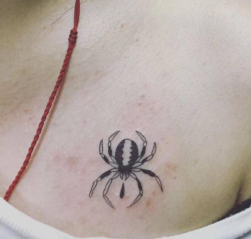 小图纹身图片_几何点刺纹身图案