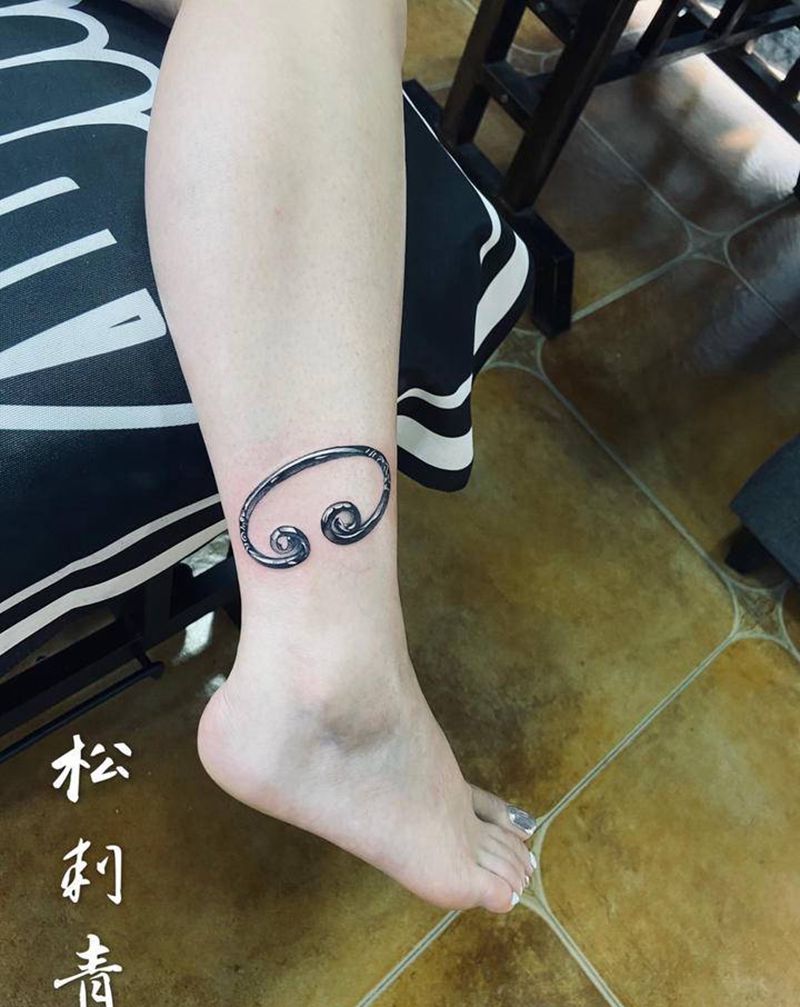 紧箍咒纹身图片_新传统纹身图案