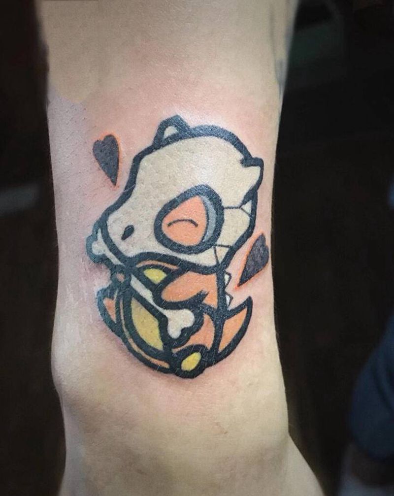 卡通纹身图片_手臂Old School纹身图案