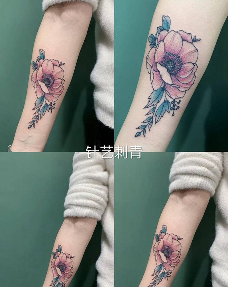 花花世界纹身图片_手臂纹身图案