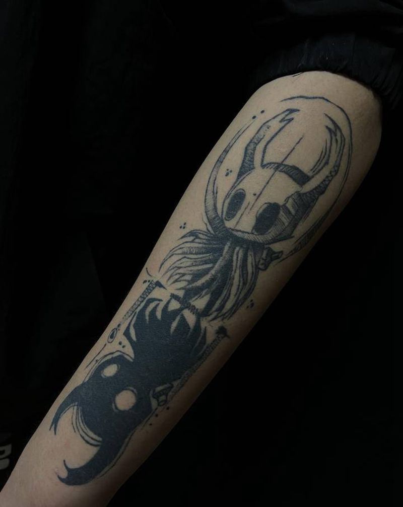 暗黑小图纹身图片_New School纹身图案