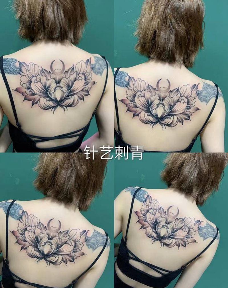 加图纹身图片_背部纹身图案