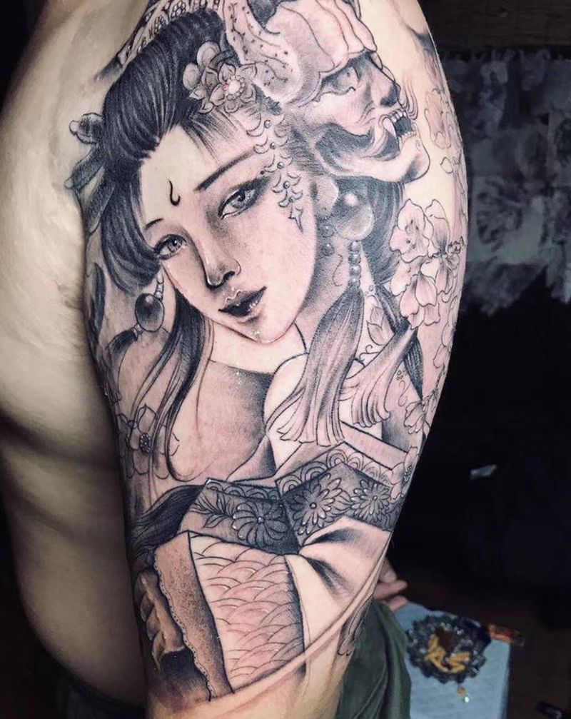 1纹身图片_背部纹身图案