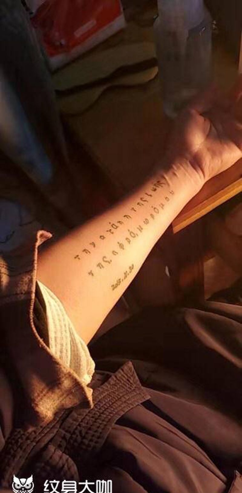 盖纹身图片_手臂纹身图案