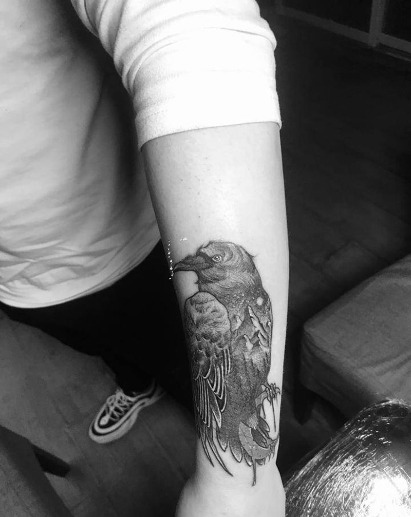 盖纹身图片_手臂纹身图案