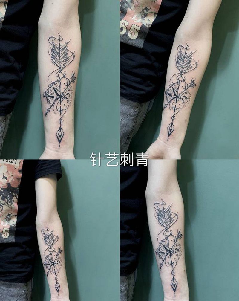 设计小图纹身图片_手臂纹身图案