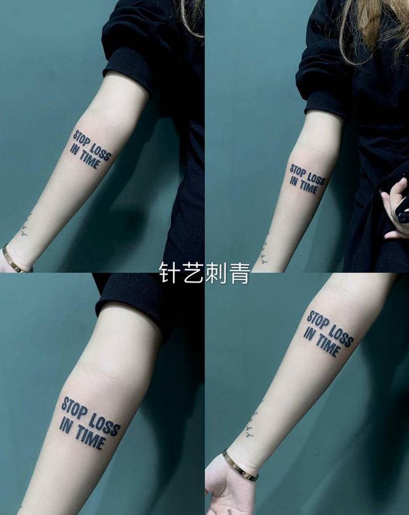 字母纹身图片_肩部手臂纹身图案