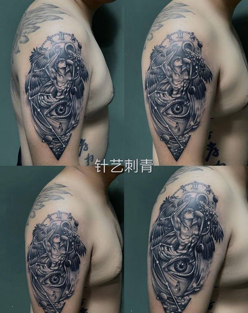 欧美纹身图片_手臂纹身图案