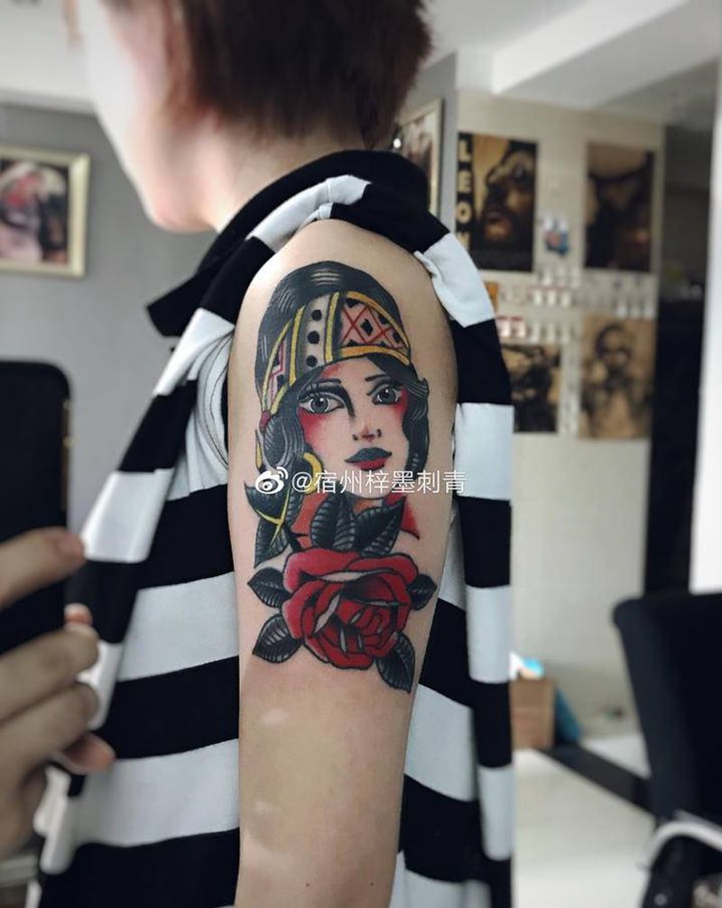 old school纹身图片_手臂Old SchoolNew School纹身图案