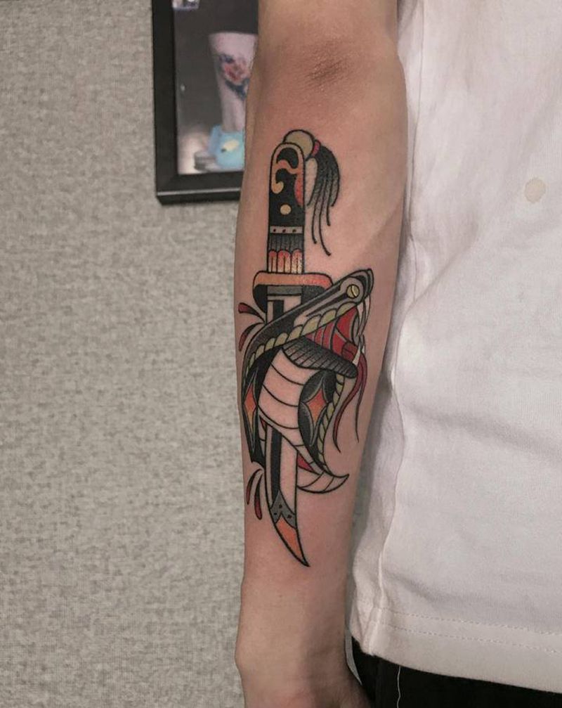 old school纹身图片_手臂Old School纹身图案