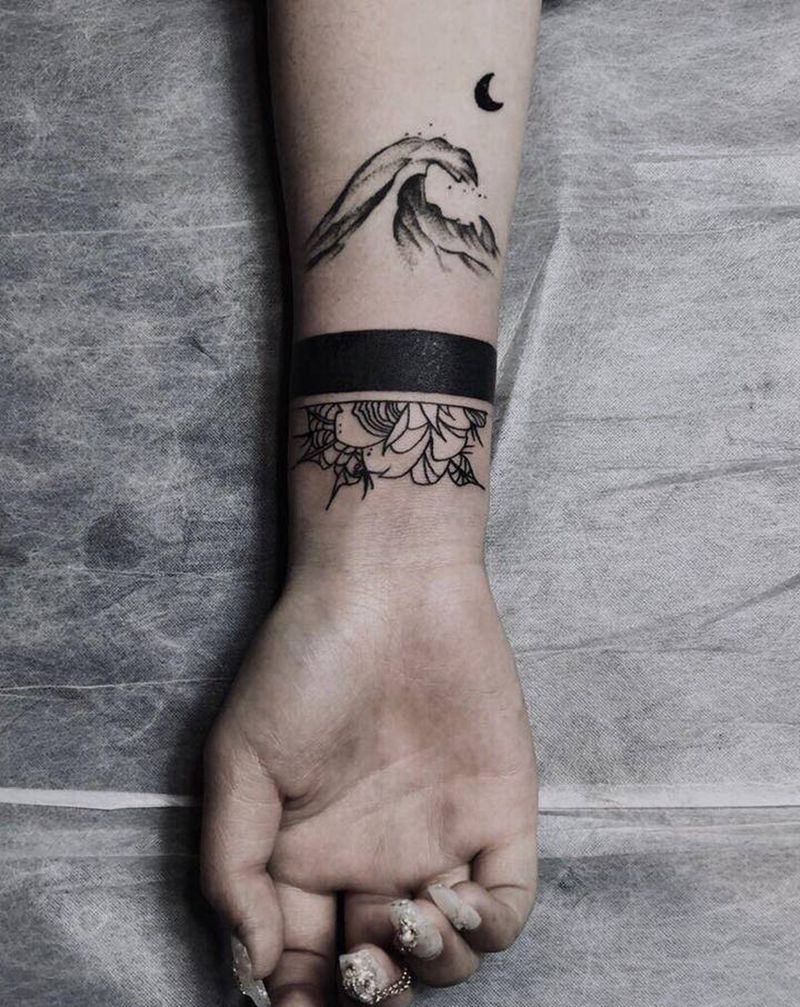 小清新纹身图片_手臂纹身图案