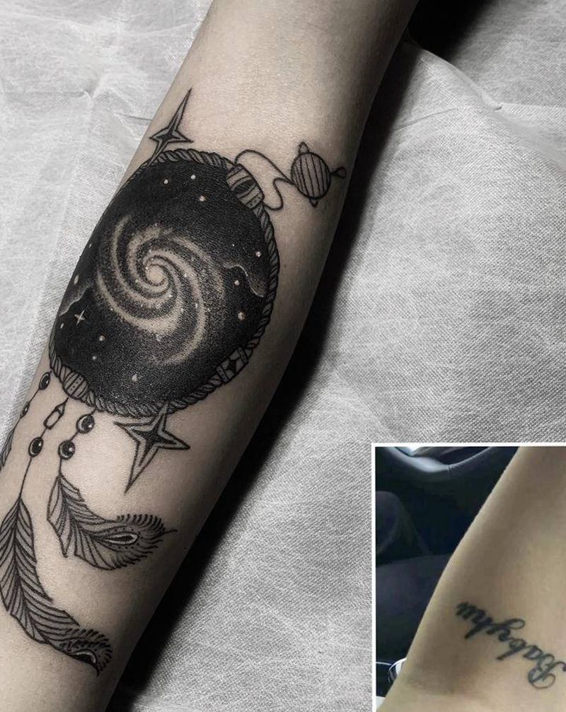 捕梦网纹身纹身图片_手臂Old School纹身图案