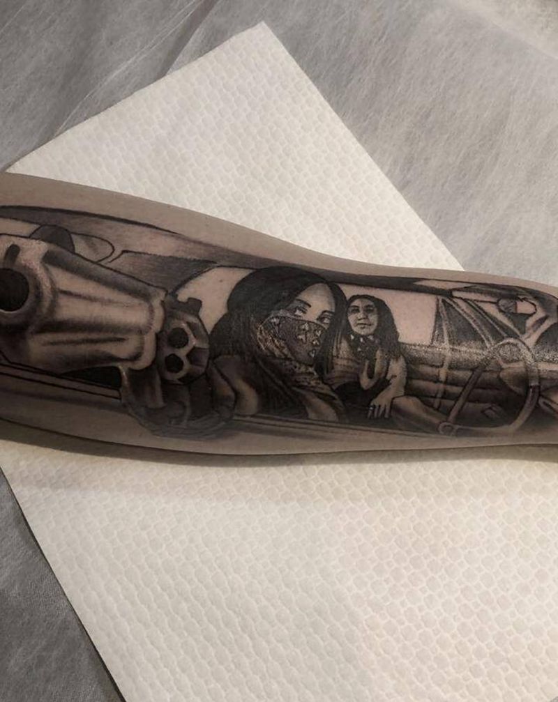 写实纹身纹身图片_手臂纹身图案