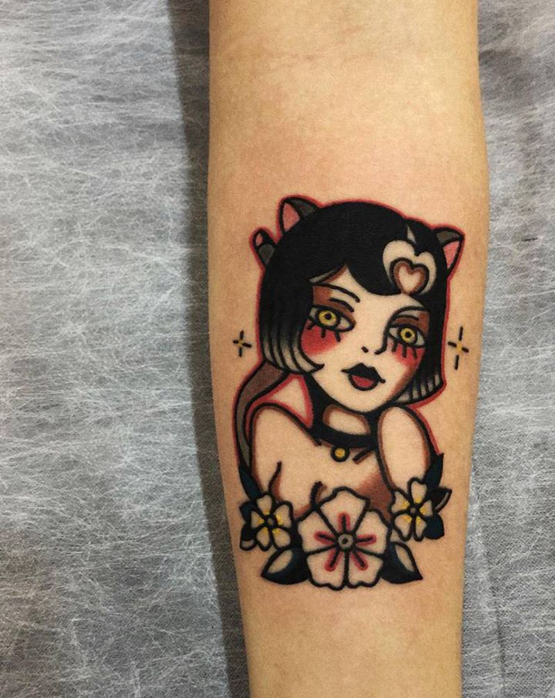 old school纹身图片_手臂手部Old School纹身图案