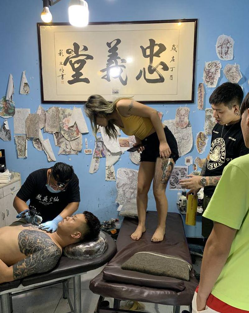 亳州金元宝纹身图片_鱼纹身图案