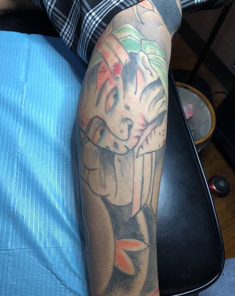 修改 局部纹身图片_老传统纹身图案