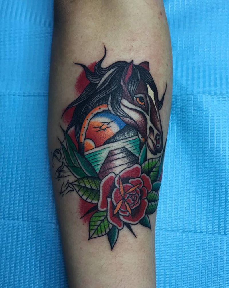 old school纹身图片_手臂Old School纹身图案