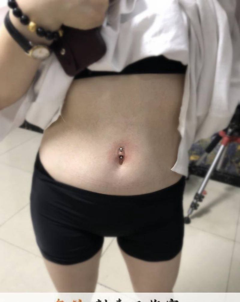 脐环纹身图片_老传统新传统纹身图案