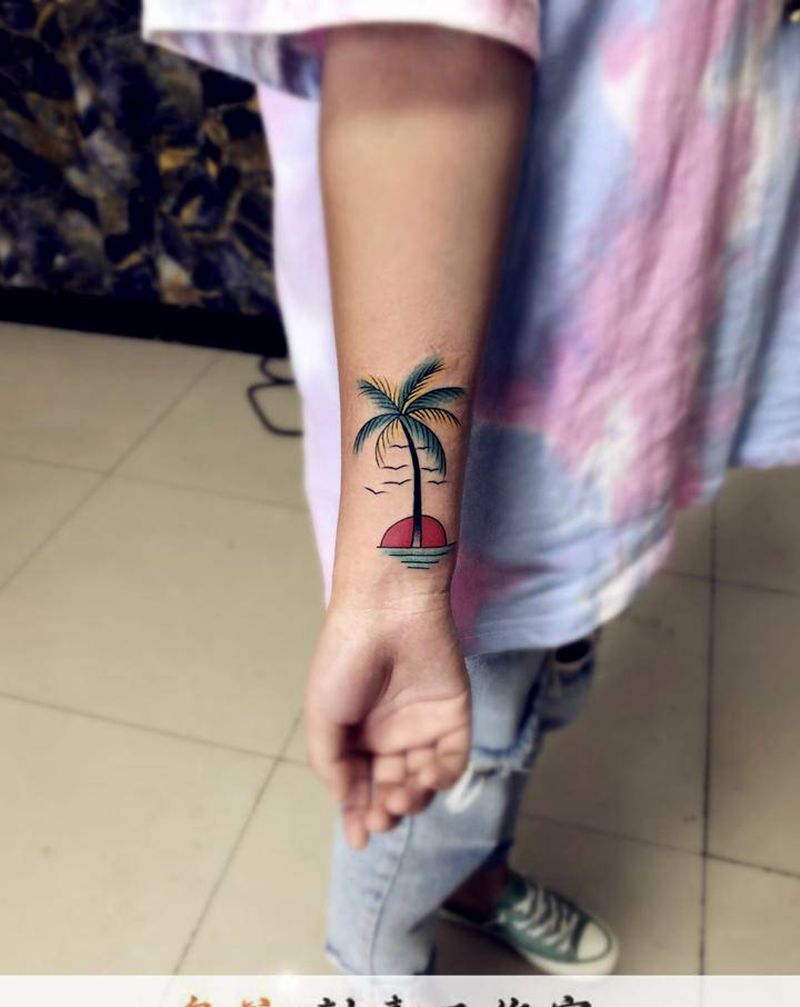 小清新纹身图片_新传统纹身图案