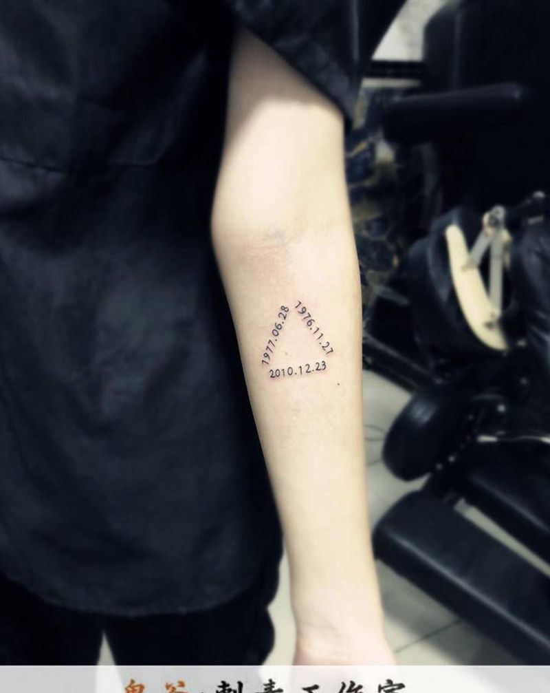 小作纹身图片_小清新纹身图案