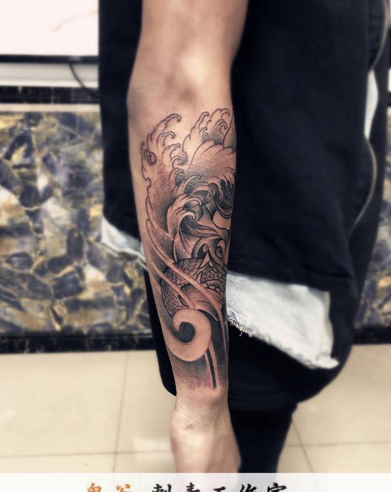 般若纹身图片_新传统纹身图案