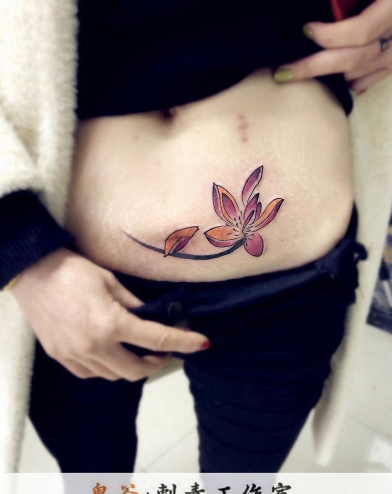 盖纹身图片_新传统纹身图案