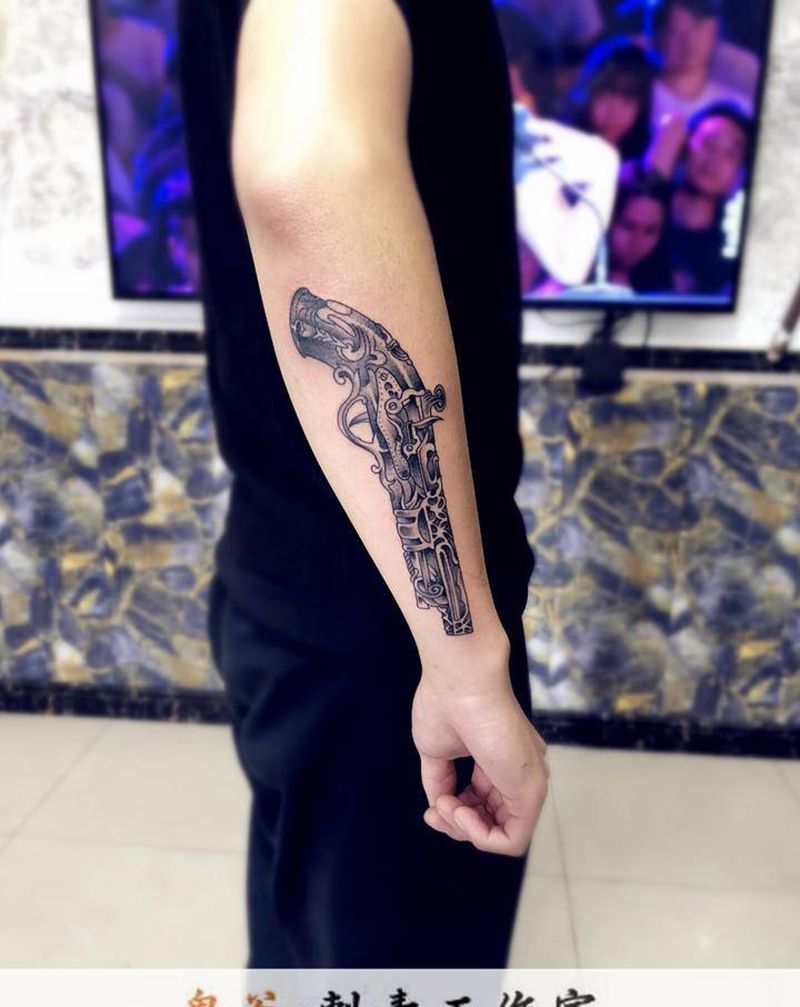 酷酷哒纹身图片_新传统纹身图案